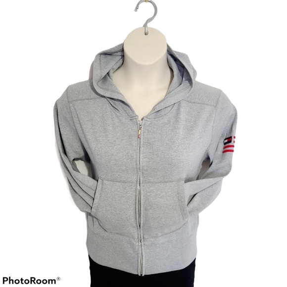 Tommy Hilfiger Grey Sweater Hoodie - Picture 1 of 7